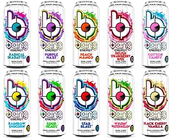 WESTERNMBY Bang Energy Cans, 16 Fl Oz, 12 Pack (Cotton Candy)