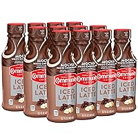 Vista 1 de Community Coffee Bebida de café con leche helada, chocolate blanco moca, sabores naturales, 13.7 onzas líquidas (paquete de 12)