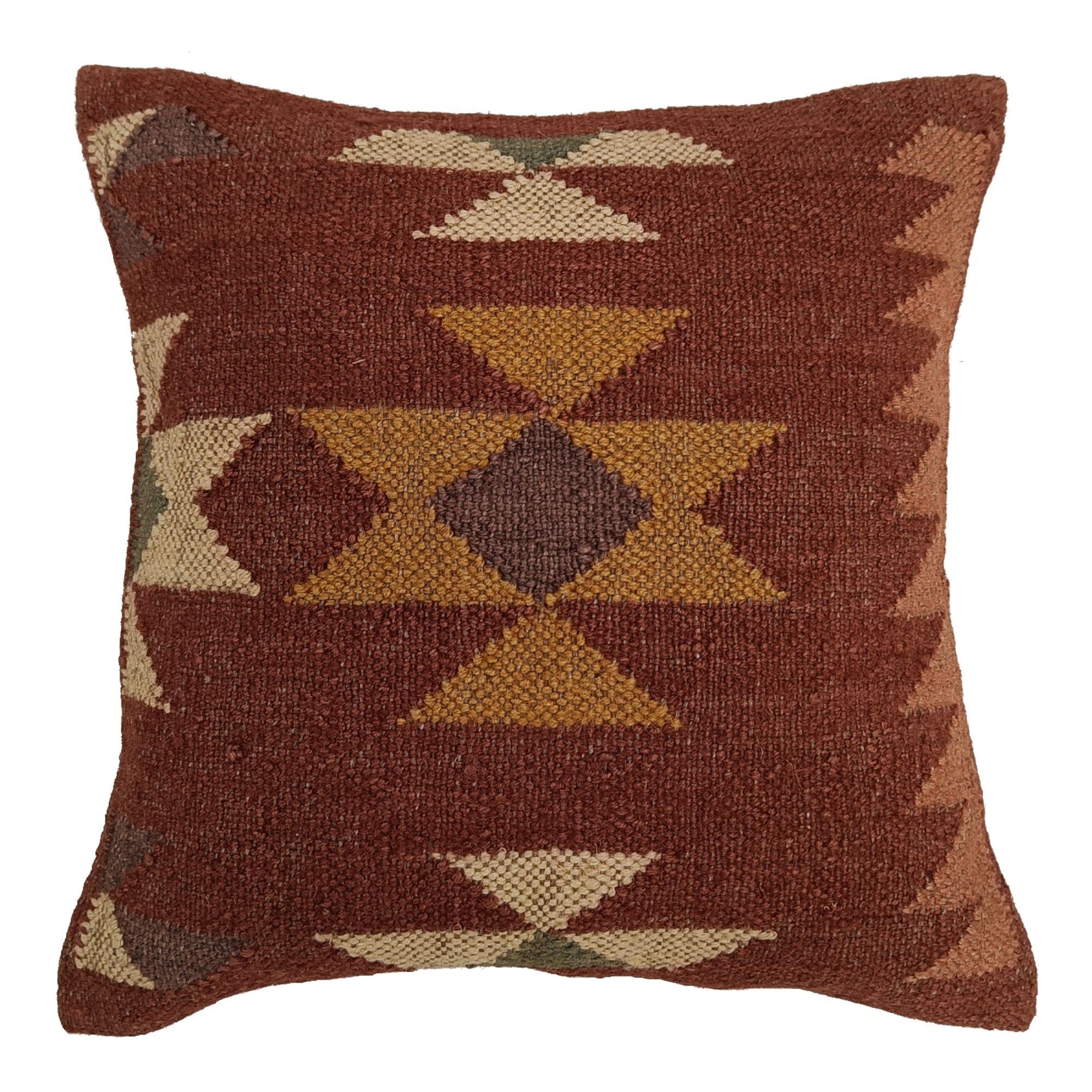 Coussin carré ethnique 45x45 : Dites adieu aux salons ternes sans âme