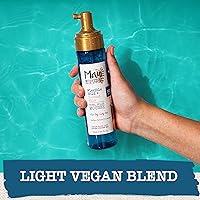 Vista 10 de Maui Moisture Mousse de espuma flexible para rizos de leche de coco, para peinado de cabello rizado, sin alcohol de secado, parabenos o silicona