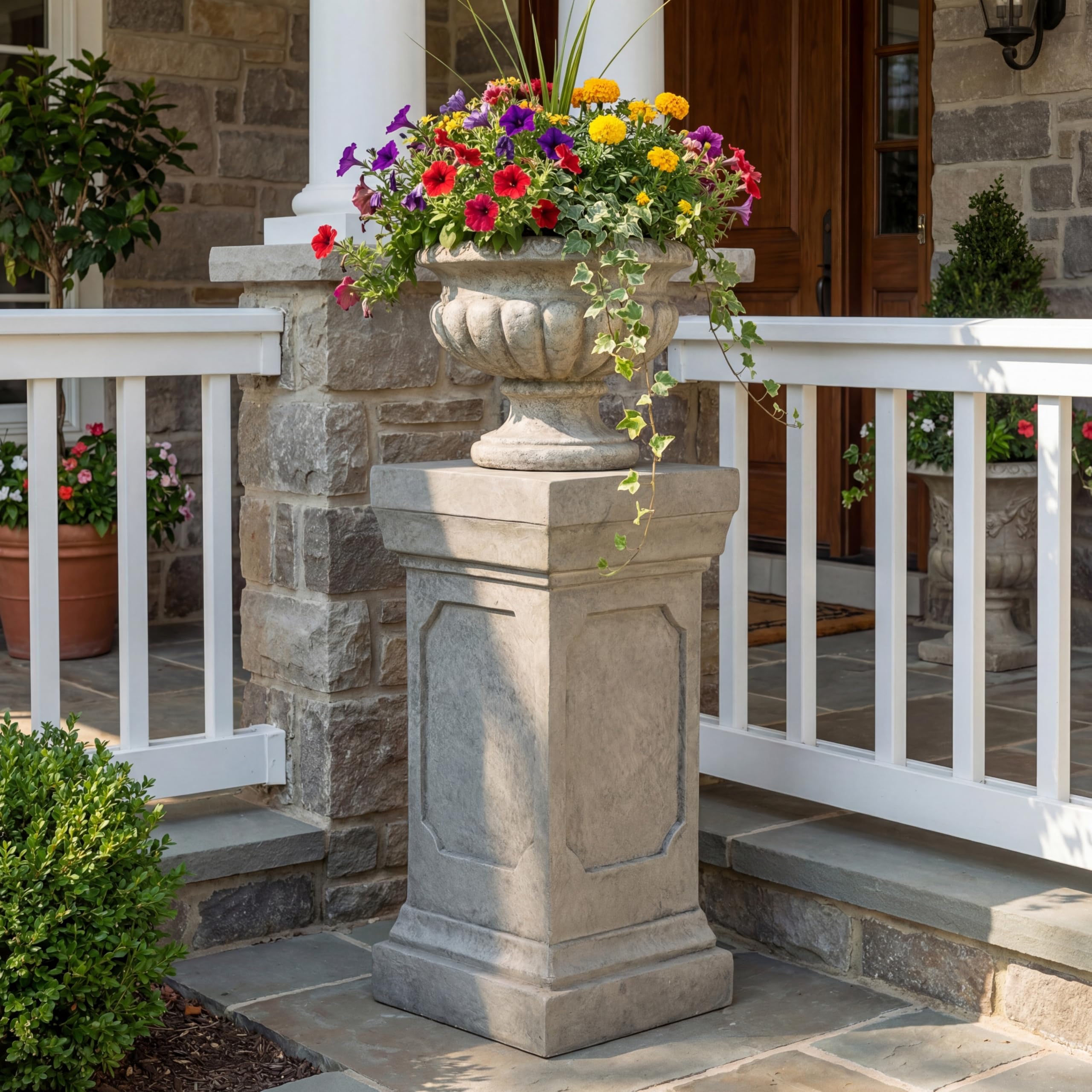 Amazon.com : Christopher Knight Home Classic Square Flower Stand