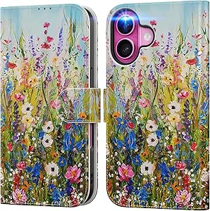DEENAKIN For IPhone 16 Wallet Case With Card Holder + Cash Clip, RFID - View #5