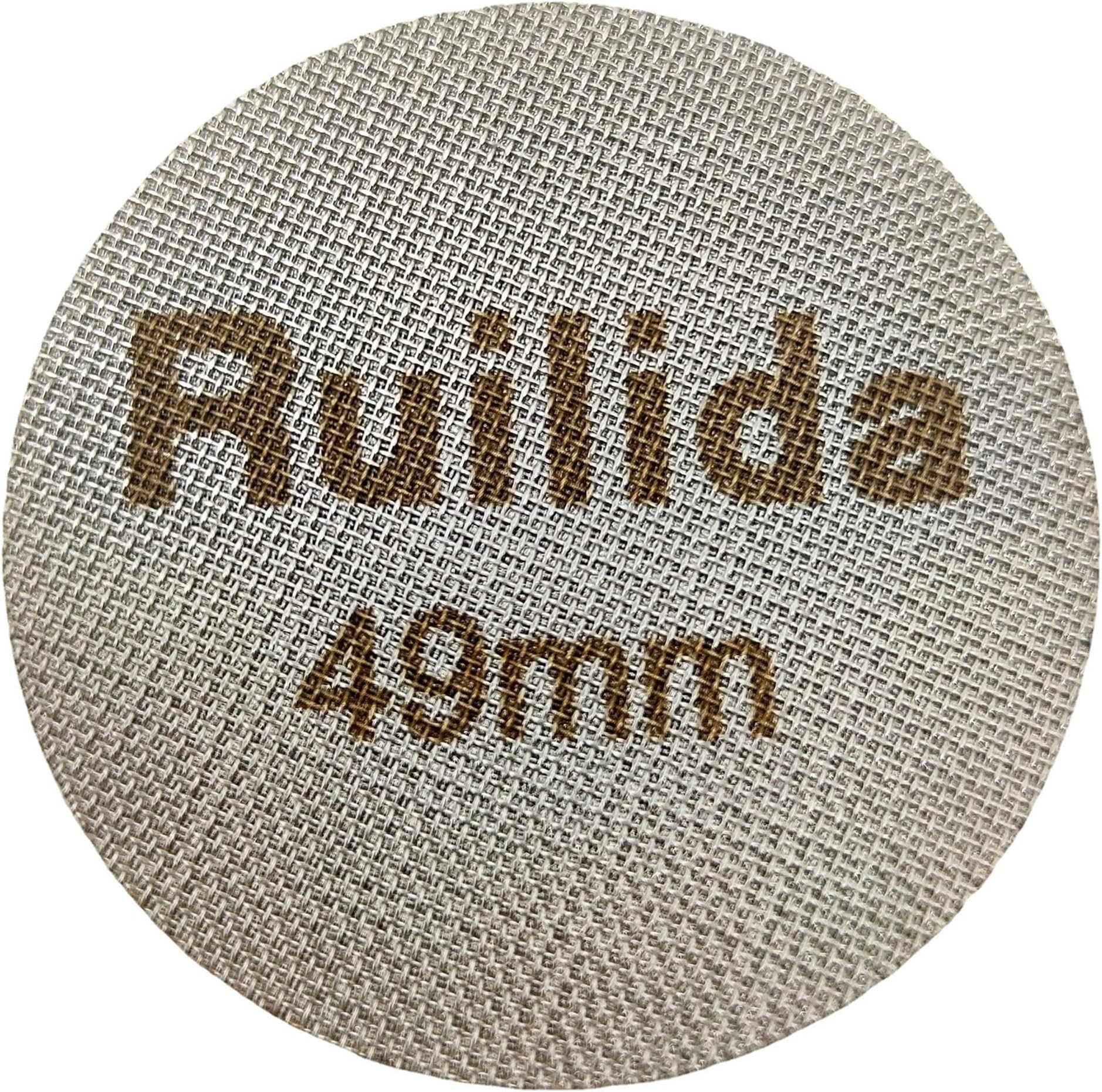 Espresso Puck Screen 49mm, Reusable 1.7mm Thickness 150μm 316 Stainless Steel Professional Barista Coffee Filter Mesh Plate for Espresso Portafilter Filter Basket (49mm)