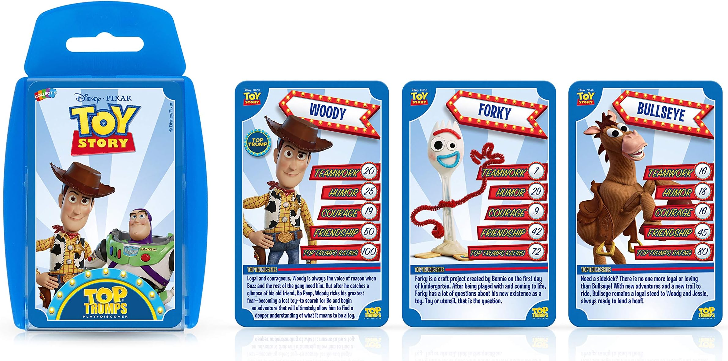 Top Trumps Card Game Disney Pixar Toy Story - Family Games for Kids and Adults - Learning Games - Kids Card Games for 2 Players and More - Kid War Games - Card Wars - for 6 Plus Kids
