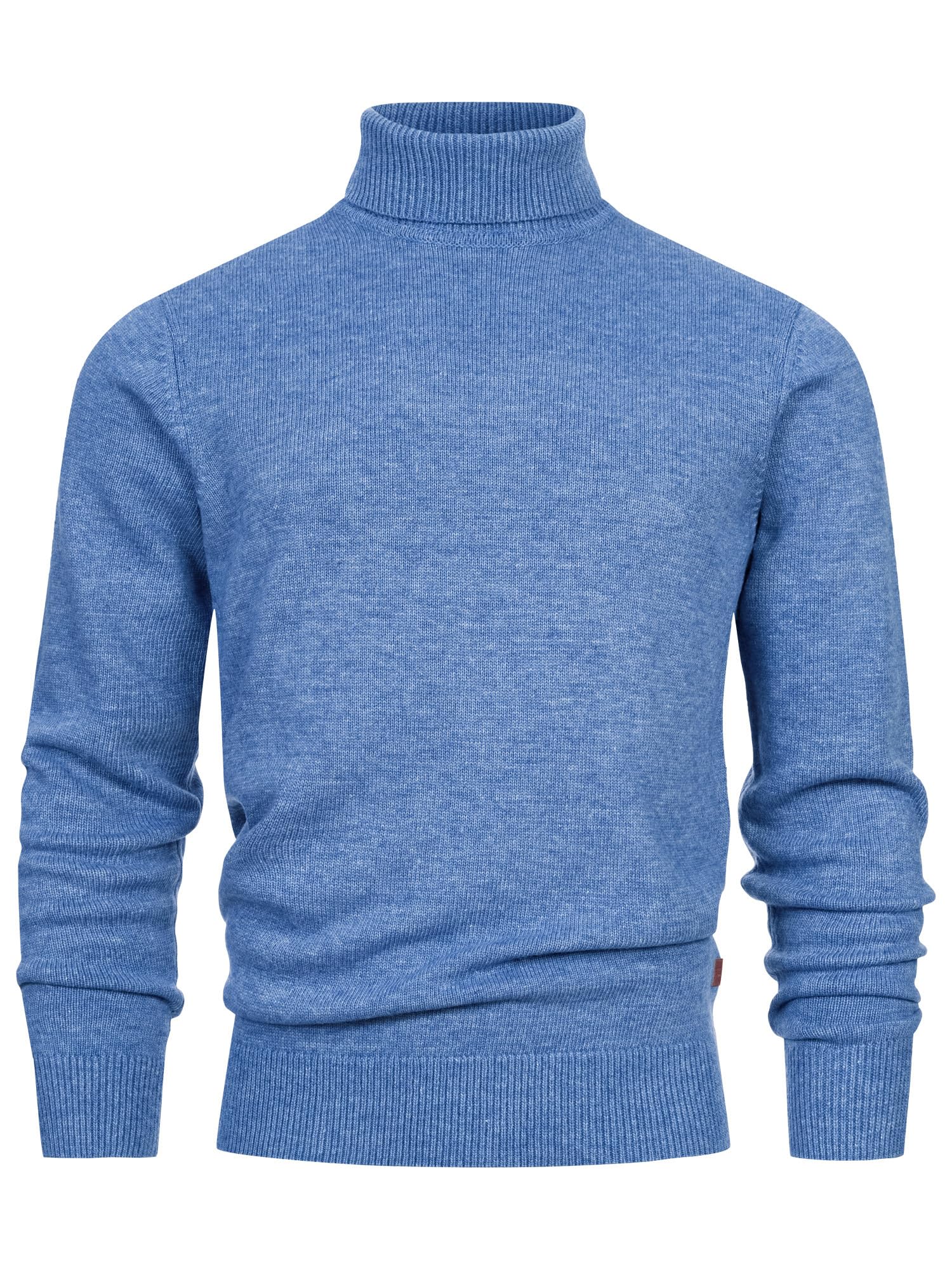 Indicode Jersey clásico de cuello alto INMargous para hombre | Suéter de punto para hombre
