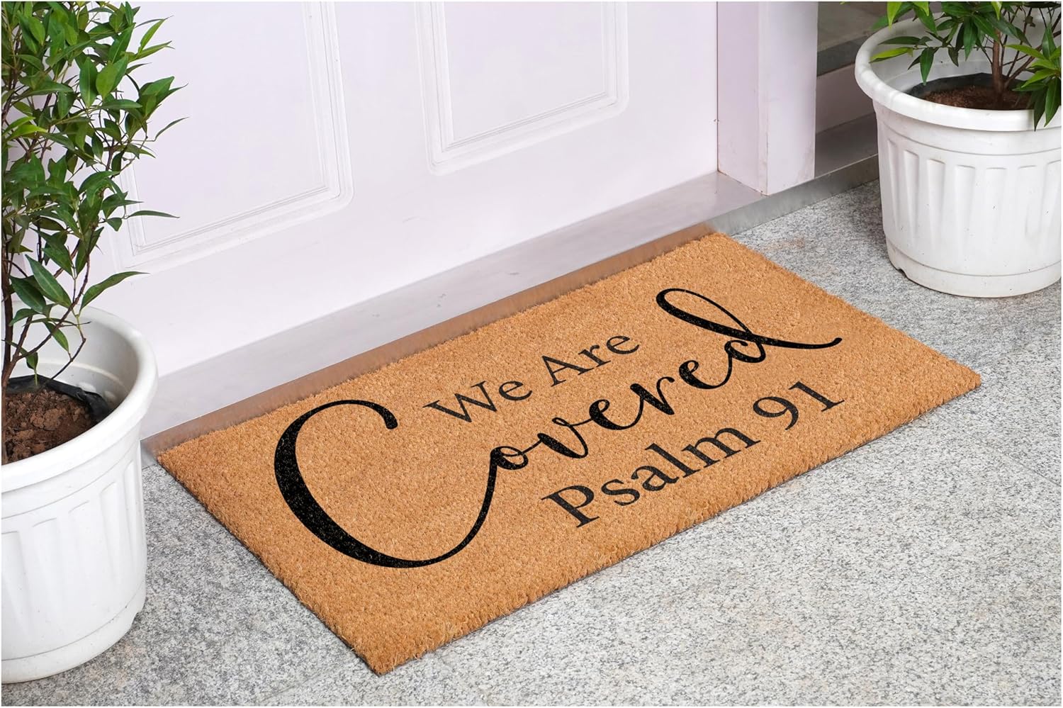 Calloway Mills 116862436 We are Covered Psalm 91, 24" x 36"