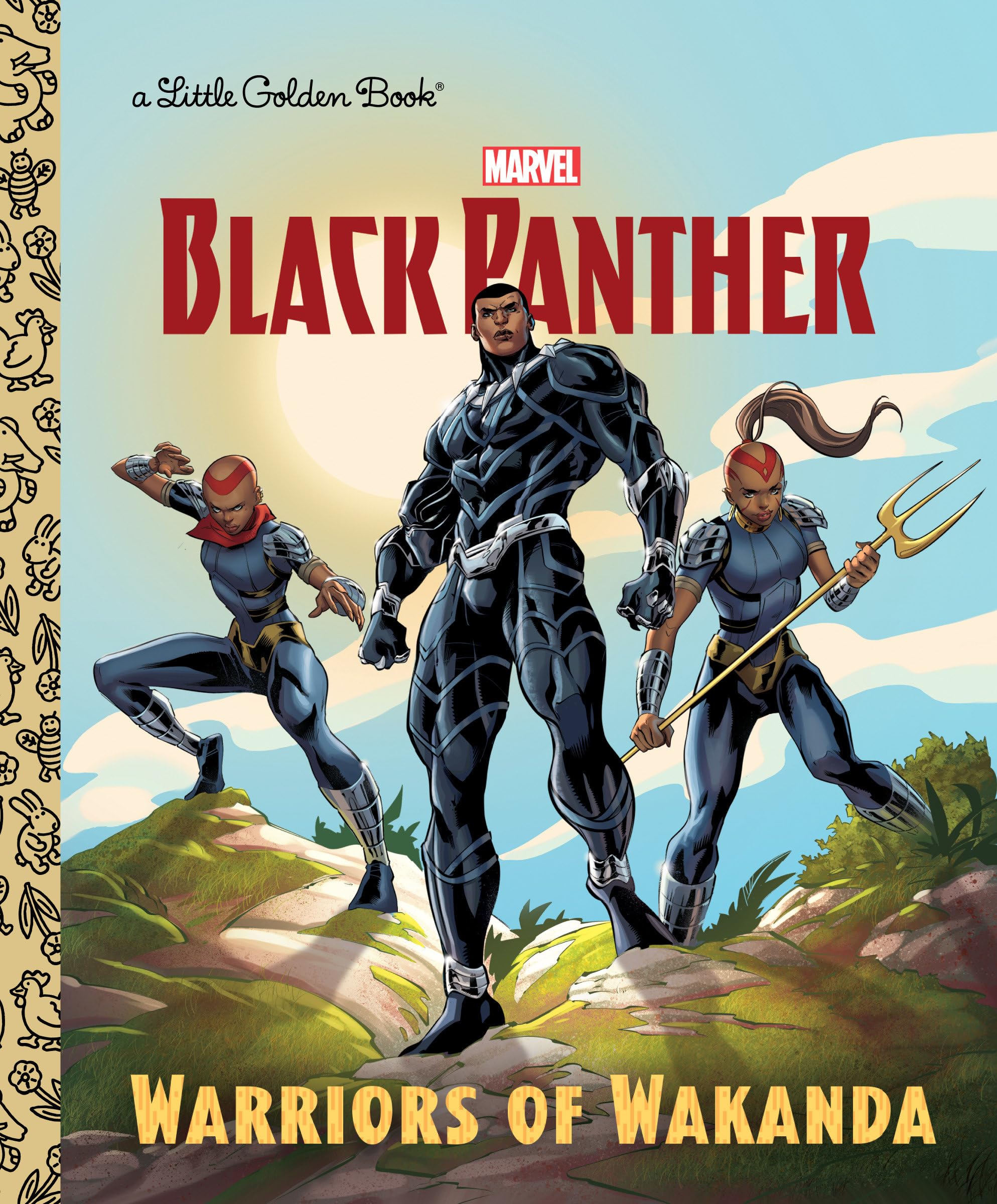 Cover of Warriors of Wakanda (Marvel: Black Panther) (Little Golden Book)