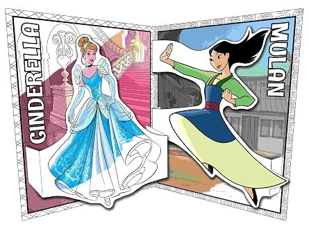 Disney Princess: Colour & Pop (Make and colour your own pop ups!)