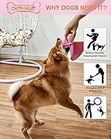 Vista 5 de Juguetes chirriantes para perros, juguetes para cachorros, sin relleno, juguetes masticables para dentición, juguete de caramelo para perros