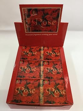 Rose Cones - Kamini Incense - Case Pack of Twelve Boxes