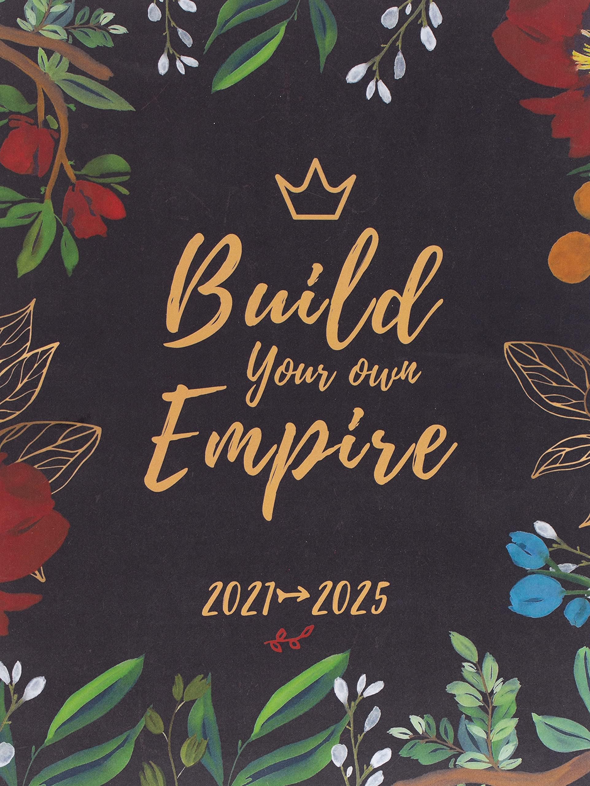 Build Your Own Empire: Five Year Planner | Monthly Schedule Organizer and 5 Year Calendar with Holidays Paperback – Organizer, May 12, 2019