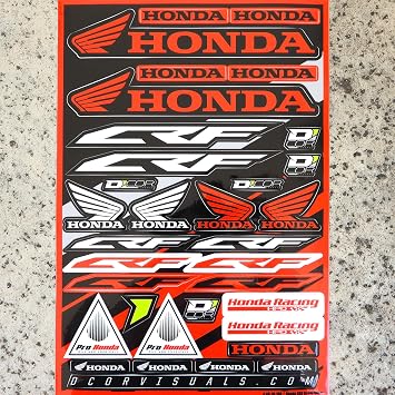 Decals Stickers Graphics Compatible with Honda CR CRF 50 70 60 80 85 100 110 125 230 250 450 480
