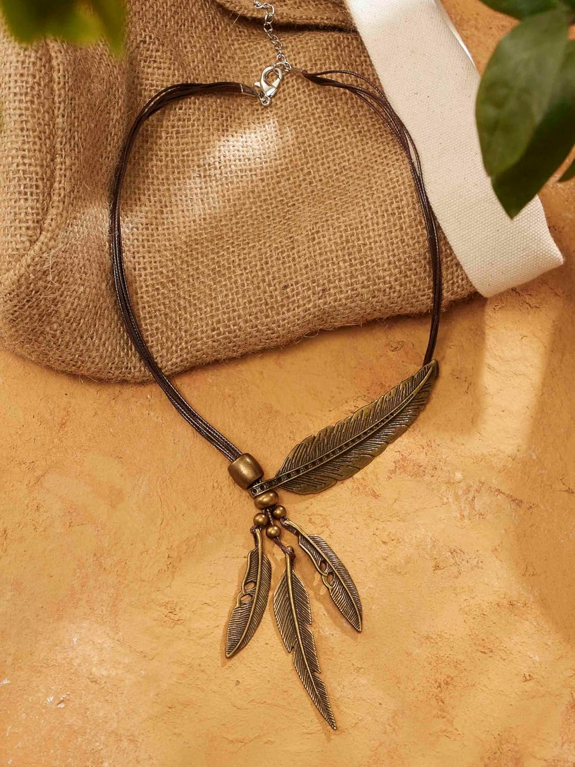 MINACHI Choker Necklace with Geometric and Tassel Pendant, Personality Jewelry for Women - Image 5