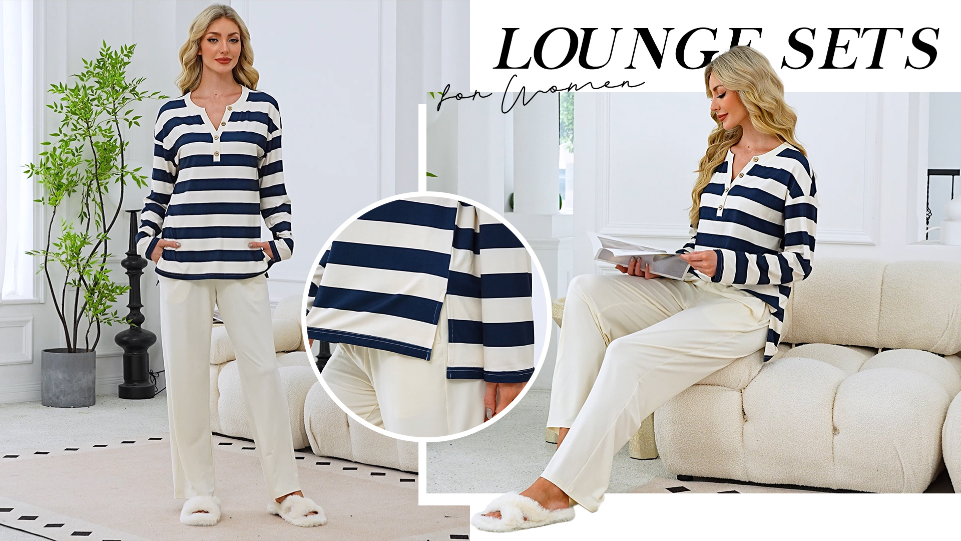 Amazon.com: XIEERDUO Lounge Sets for Women Airport Outfits for