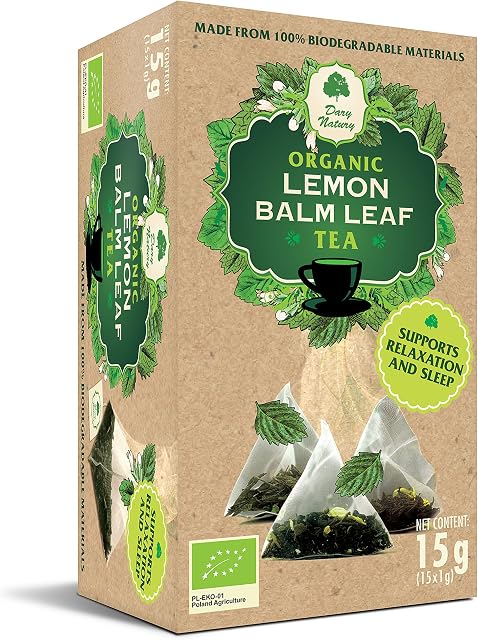Lemon Balm leaf Organic Herbal tea (1) Relax / Melissa officinialis / organic farming product