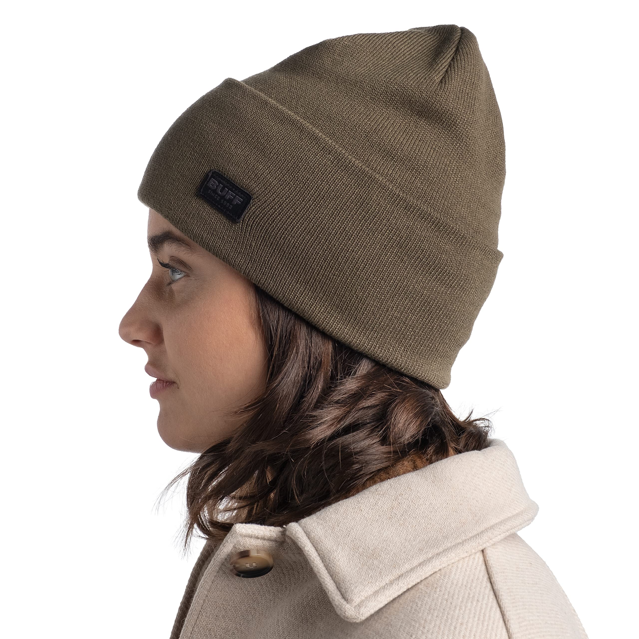 Buff Uniseks Niels Camouflage 126457.866.10.00 Czapka, Brązowy, M