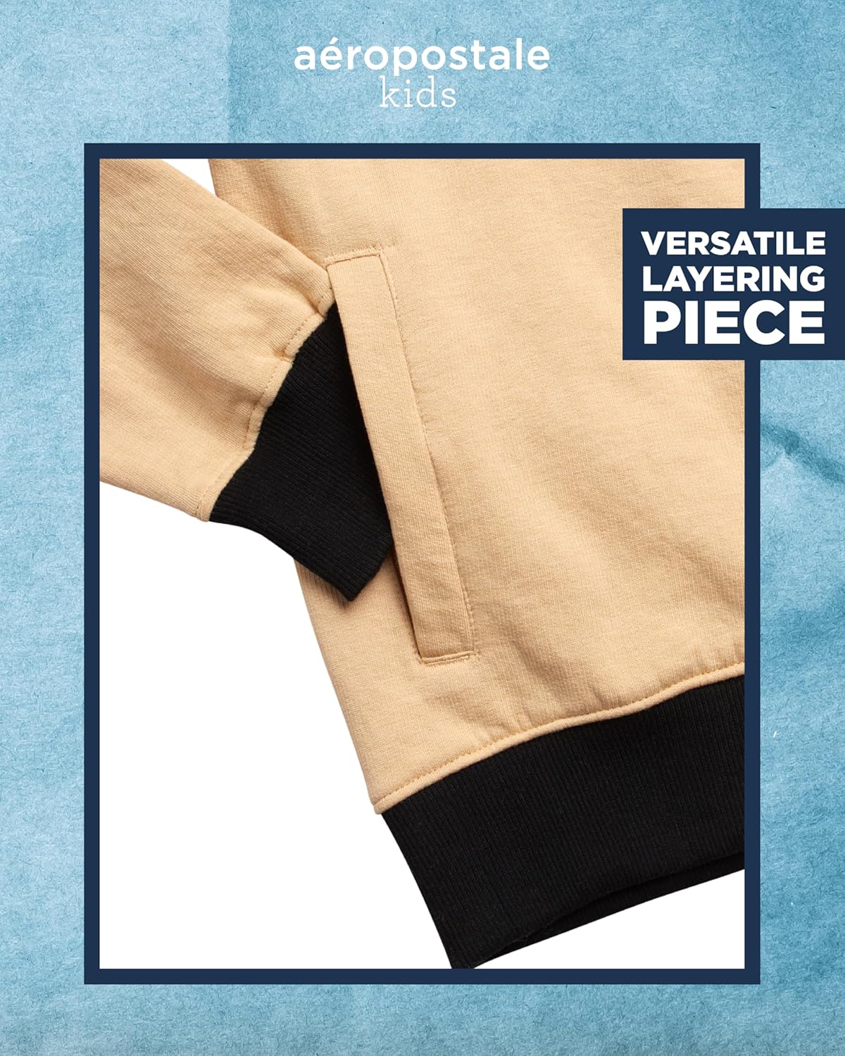 AEROPOSTALE Active Boys Joggers Set - 2 Piece Fleece Bomber Jacket and Boys Sweatpants Kids Youth Activewear Set (8-16) - Image 4