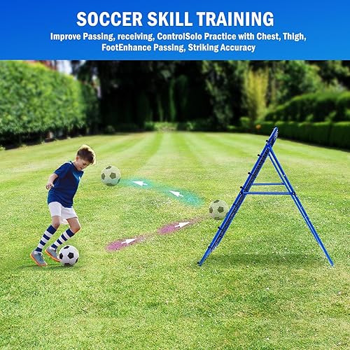 Miniatura 6 de Red de rebote de lanzamiento de béisbol, objetivo de bateo de 9 hoyos, redes de entrenamiento de softbol con zona de ataque, 2 redes de