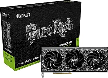 美品　RTX4090 GameRock OmniBlack　24G　GDDR6X Palit RTX4090 GAMEROCK OMNIBLACK, 24GB GDDR6X, 2520OC
