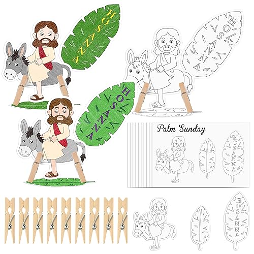 Yopyame Easter Palm Sunday Crafts - 30 Sets Ideas Sunday