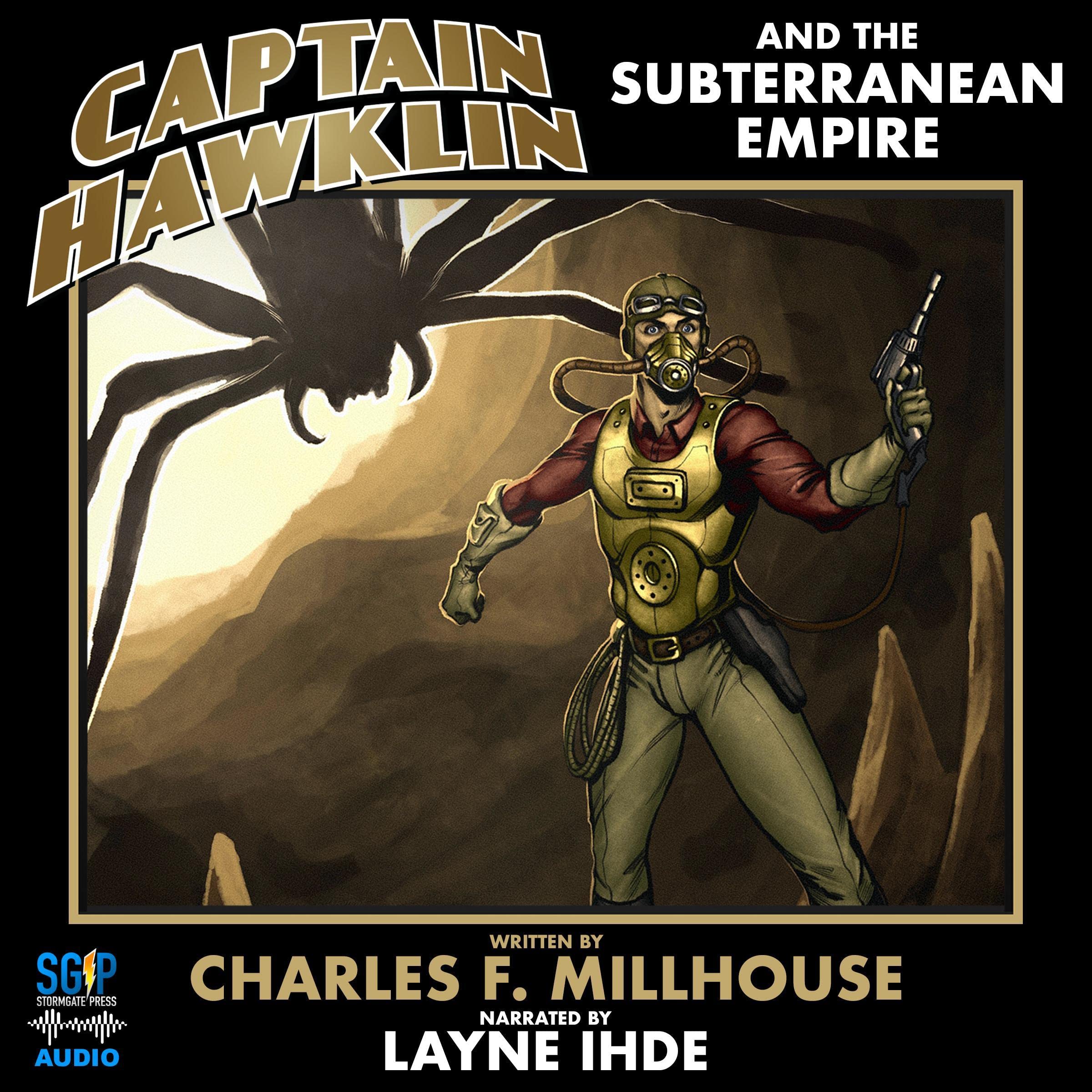 Cover art for Captain Hawklin and the Subterranean Empire
