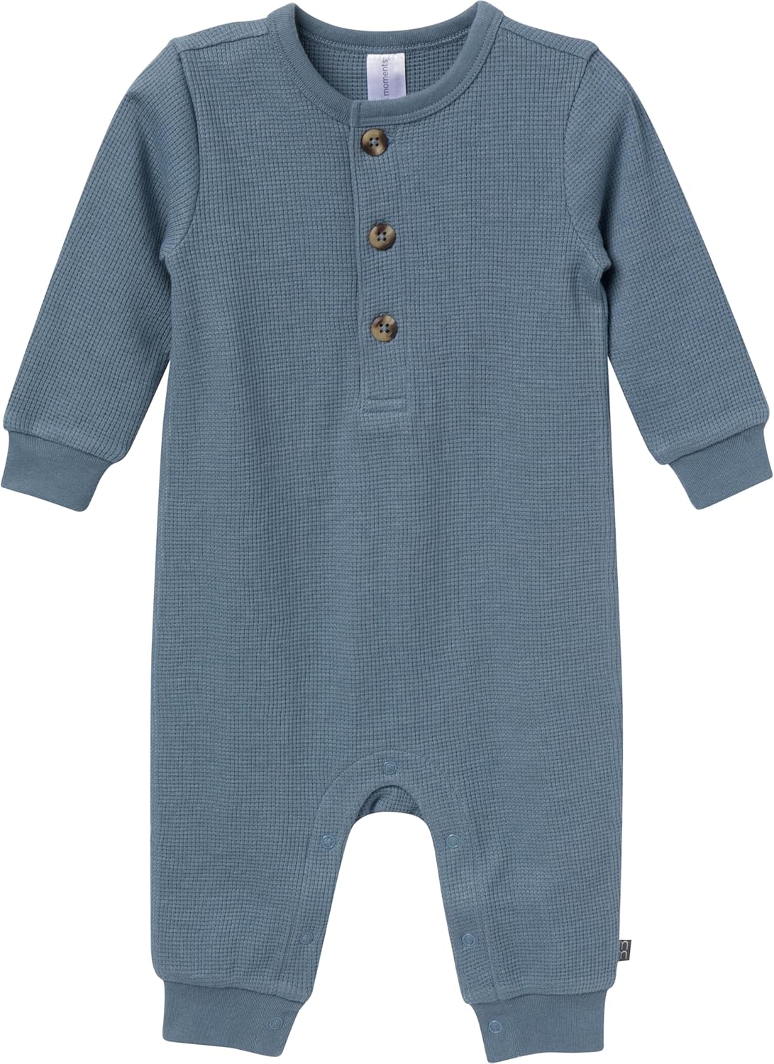 Modern Moments by Gerber unisex-baby Long Sleeve Long Leg Slouch Romper