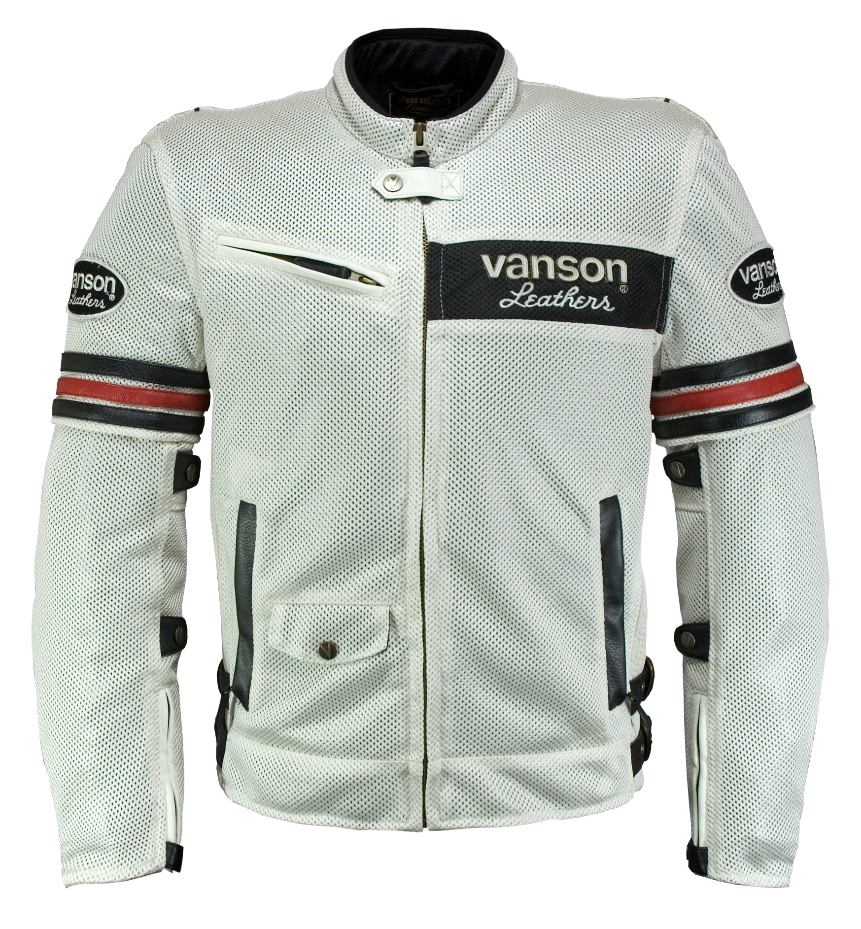 Amazon | VANSON(バンソン) メッシュジャケット WH XXL VS-13102S/1/6