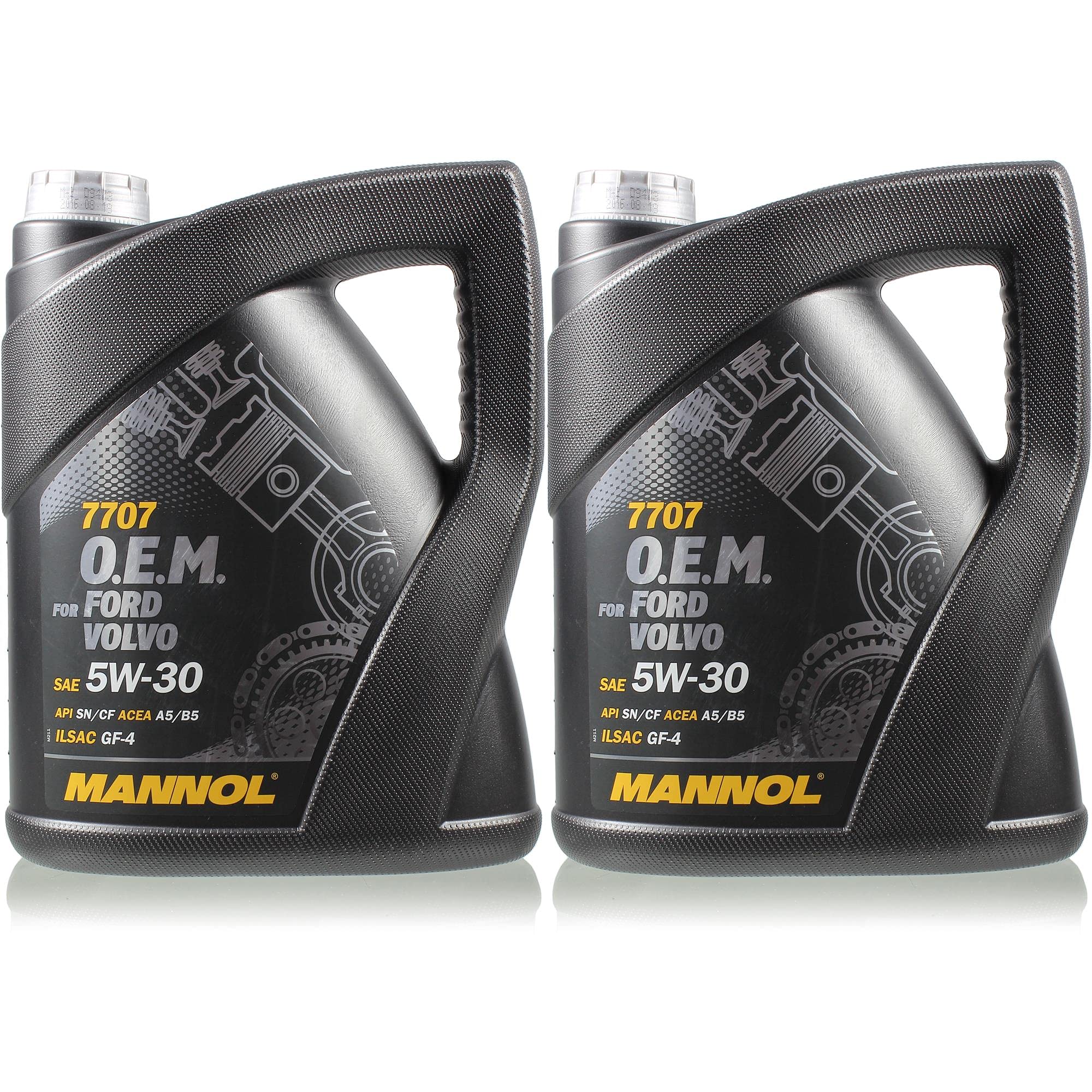 QR-Parts Set 85447705 MN7707-5 10L Original MANNOL 7707 O.E.M. 5W-30 API SN/CF Öl Motoröl