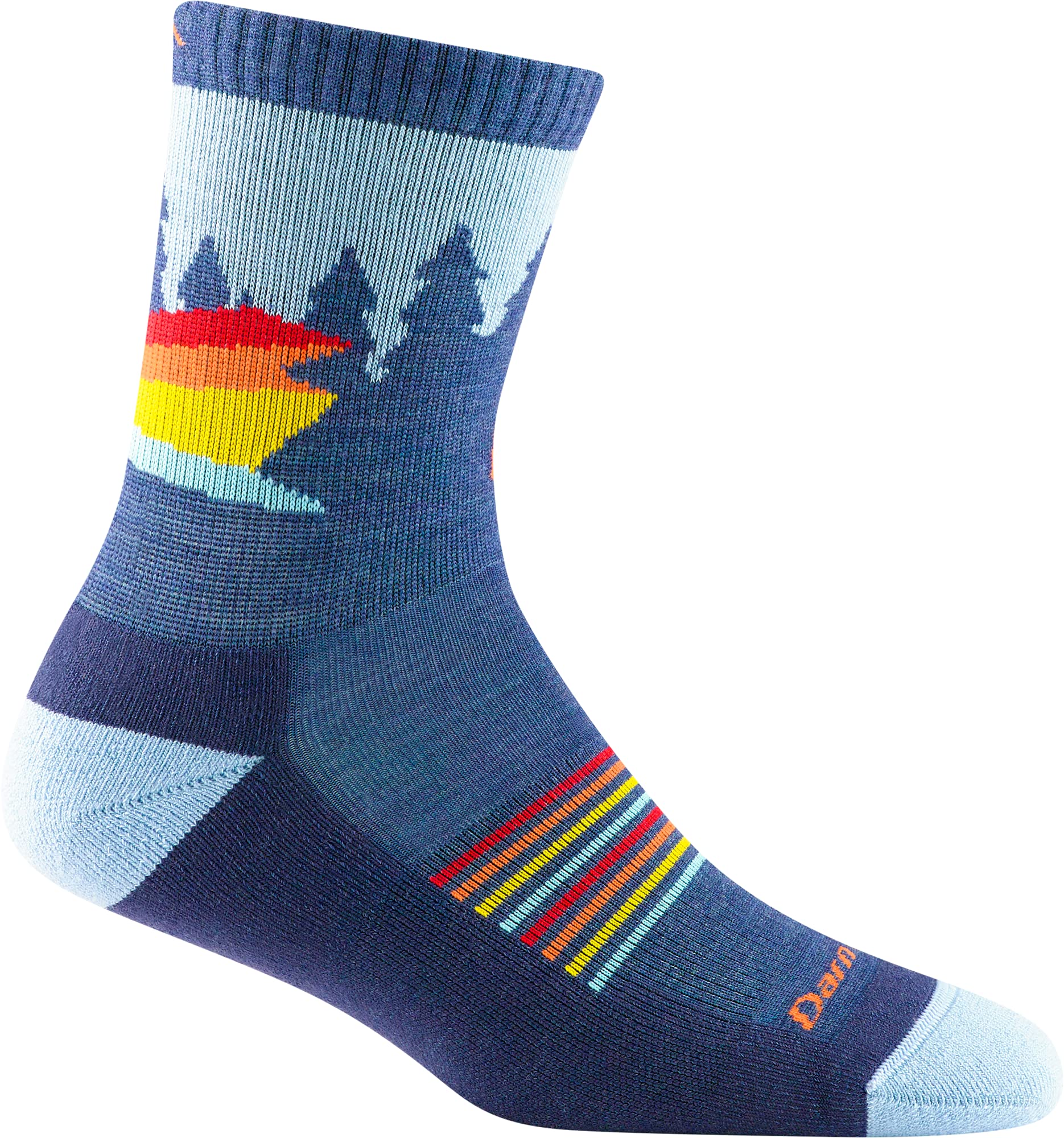 Darn Tough (Style 3037) Junior's Van Wild Micro Crew Lightweight with Cushion Sock