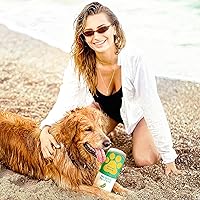 Vista 2 de Bark Bros - Hound Noon - Paquete de dos juguetes chirriantes de felpa para perros divertidos parodia de bebida - Juguete de perro con alcohol