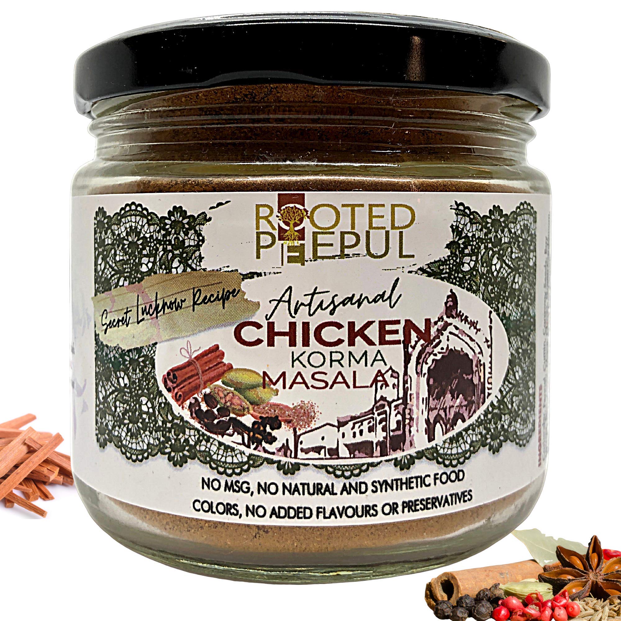 See full amazon price history chart for Rooted Peepul Artisanal Chicken Korma Masala| More Spice Less Chilli| More than 24 spices| 120g Rooted Peepul Artisanal Chicken Korma Masala| More Spice Less Chilli| More than 24 spices| 120g (B08W2GW48T) Amazon Price History, Amazon Price Tracker
