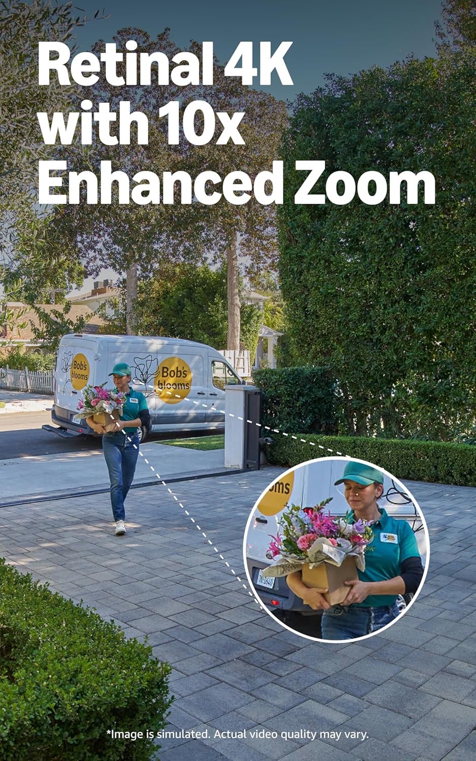 Ring Battery Doorbell Pro (newest model) — Retinal 4K with wide-angle video, up to 10x Enhanced Zoom, and Quick Release Ultra Battery Pack, Polished Mocha