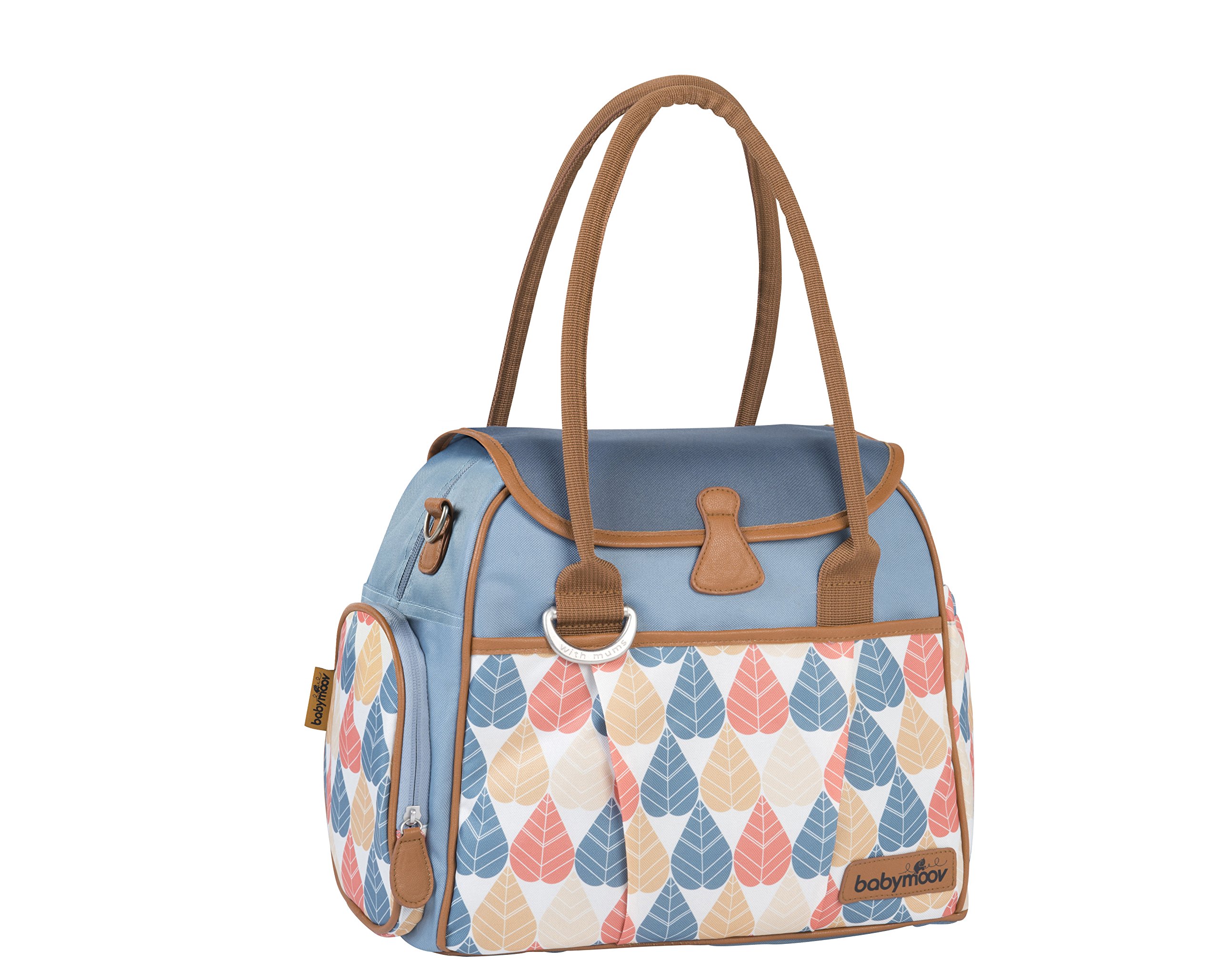 Babymoov Style Bag Diaper Tote With Changing Pad Shoulder Strap