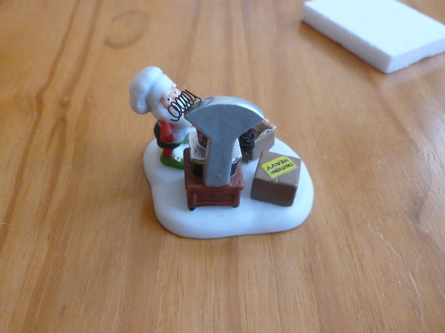 Department 56 Elf Land Village The Heavier The Better Accessory Figurine