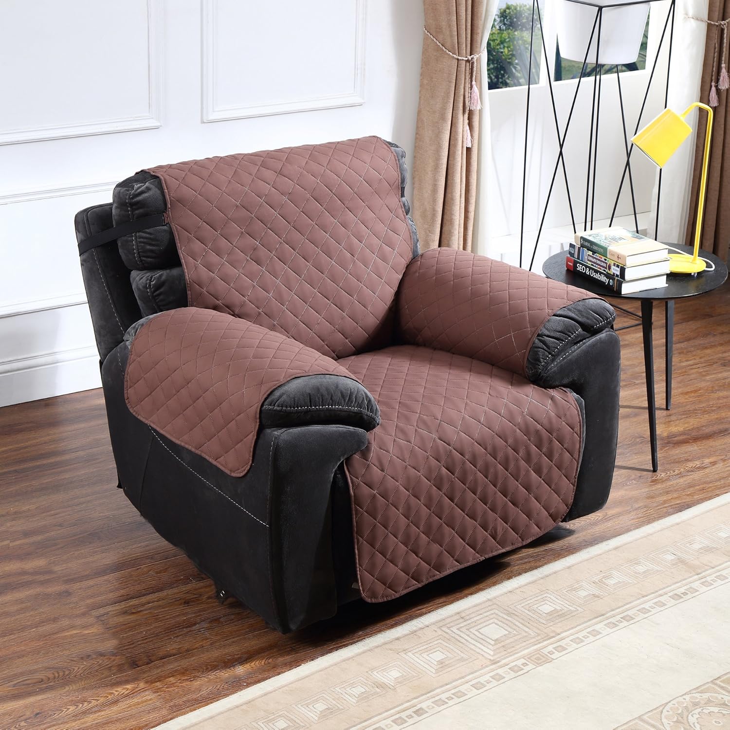 Argstar Reversible Recliner Cover Chair Protector Slipcover