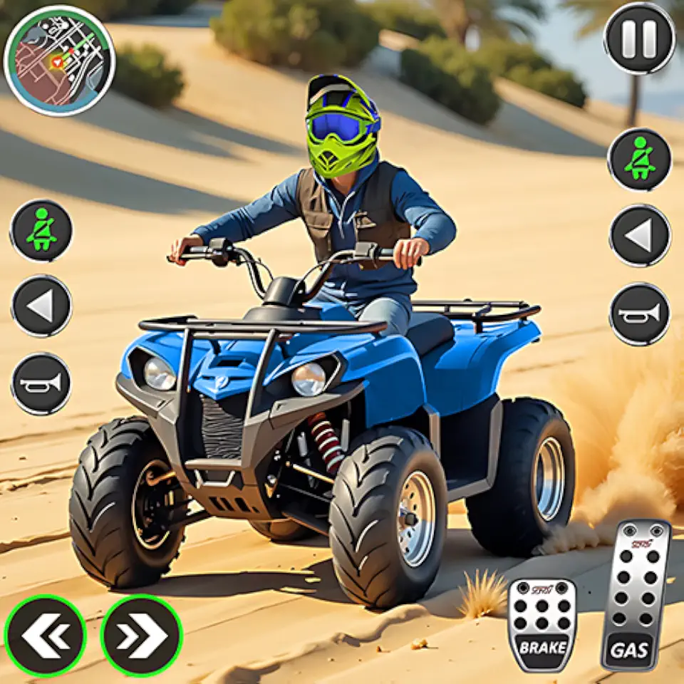 ATV Quad Stunt Bike Extreme - Offroad Track Racing Mega Ramp Stunt Games 2025