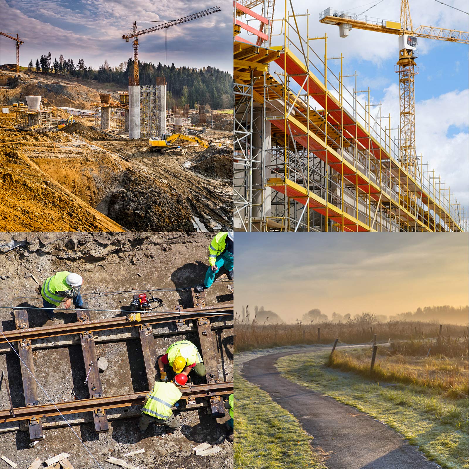 VEVOR Niveau Laser Rotatif avec Trépied et Mire Portée 500 m Vert Autonivelant 360° 1,65 m Télescopique 5 m Mire pour Construction Bâtiments Professionnels Maçonnerie Clôtures Entrepreneurs Fondations