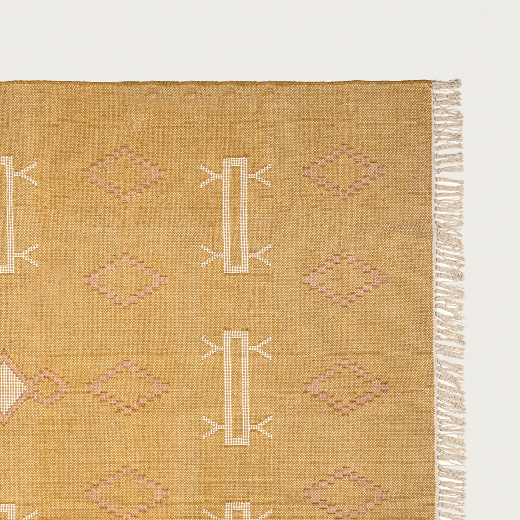 Jaıpur Sarı Pamuk Kilim 80x150 Cm
