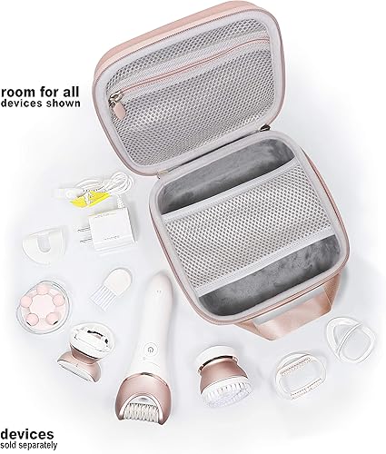 Miniatura 3 de GETGEAR Depiladora para mujer Philips Satinelle Advanced Wet & Dry Depilator, Prestige Bre650, DEESS Depilación permanente, Piernas impecables