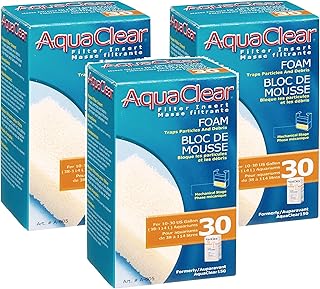 AquaClear (3 Pack) 30 Foam Filter Inserts