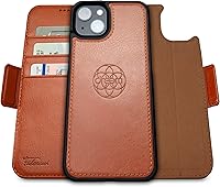 Vista 185 de Dreem Fibonacci - Funda tipo cartera para iPhone 14 Plus Funda desmontable de piel vegana 2 en 1 con soporte integrado, soporte para tarjetas