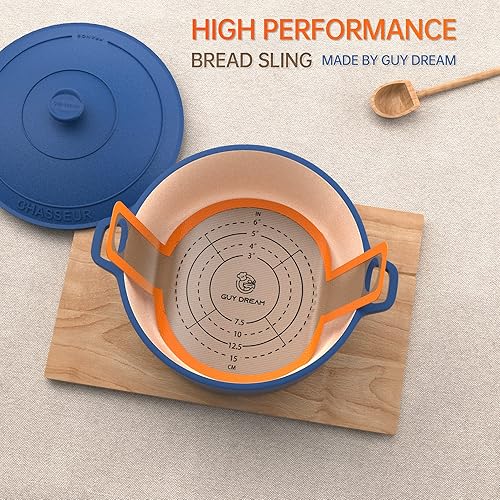 Miniatura 6 de GUY DREAM 2 alfombrillas de silicona para horno holandés cuerda de pan alfombrilla de hornear reutilizable antiadherente de 83 pulgadas forro de