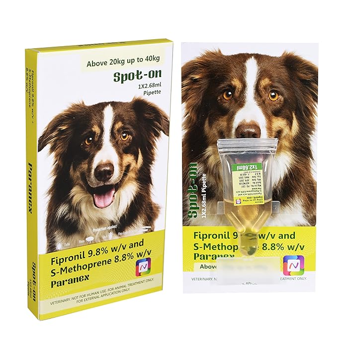 Buy Paranex Spot On for Control & Treatment of Ticks, Fleas & Chewing