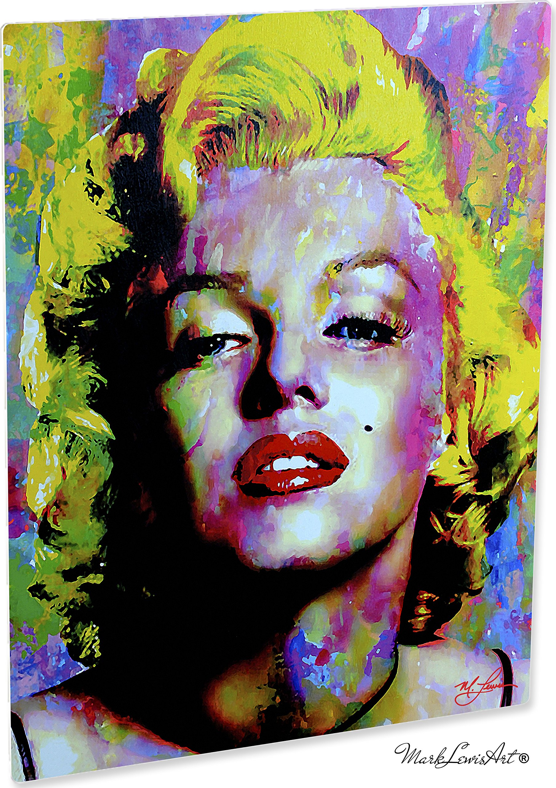 Mark Lewis Art Marilyn Monroe on metal - rb