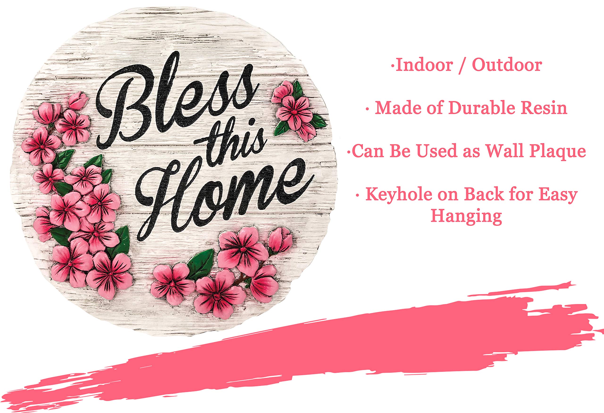  Bless This  置物 Amazon.com: Spoontiques - Garden Décor - Bless This Home