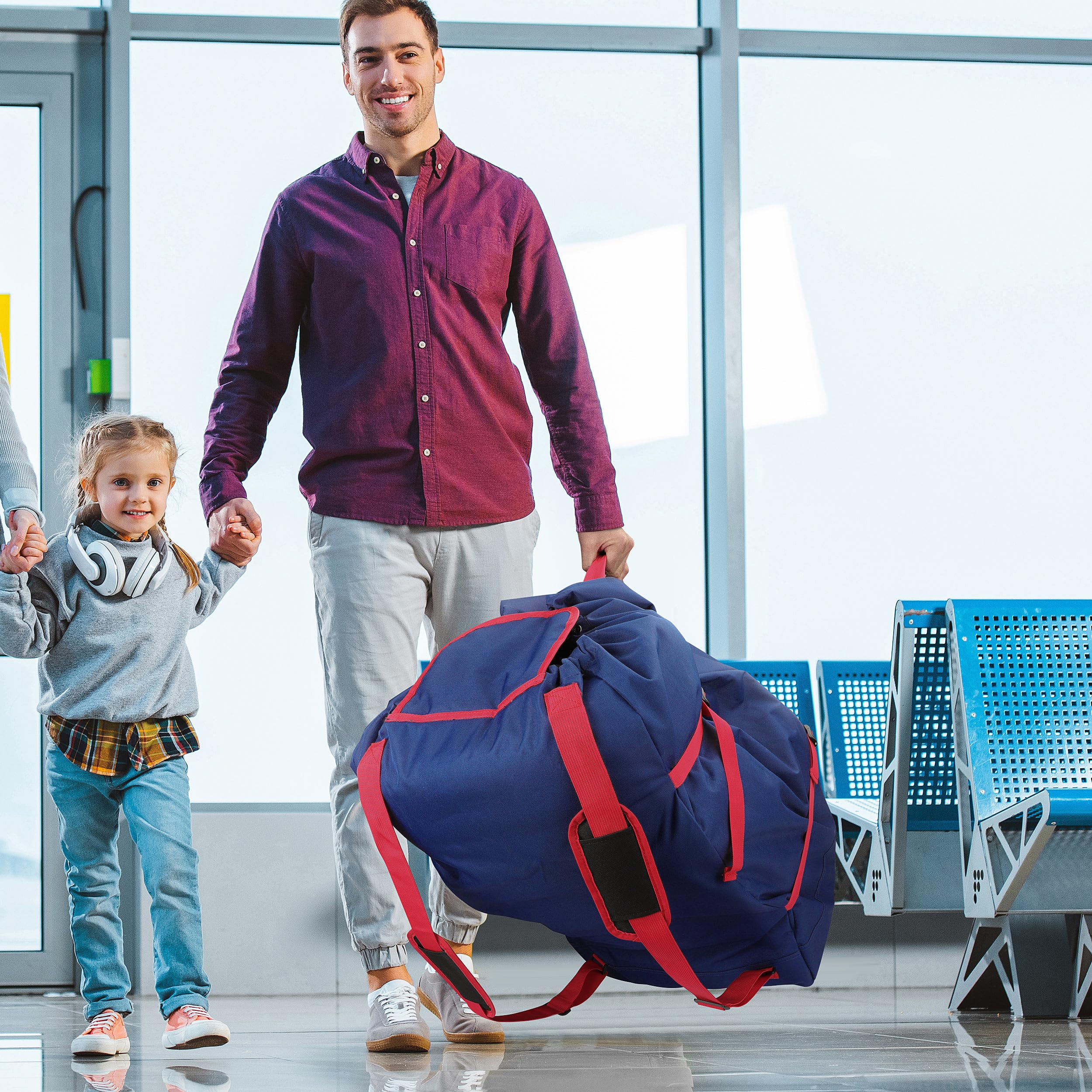 YOOFAN 900D Sac de Voyage pour Siège de Voiture – Durable Sac pour Siège de Voiture pour Bébé,Sac de Voyage Poussette pour Poussettes, Siège Enfant De Voiture, Fauteuils Roulant