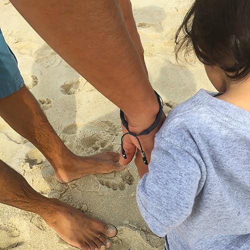 Miniatura 6 de Navy String Friendship Surfer Bracelet Adjustable Handmade Nautical Sailor Beach Rope Jewelry for Men and Women by RUMI SUMAQ