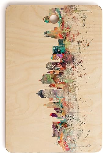 Miniatura 7 de Society6 Bri Buckley Memphis Tennessee Skyline Tabla de cortar, rectangular