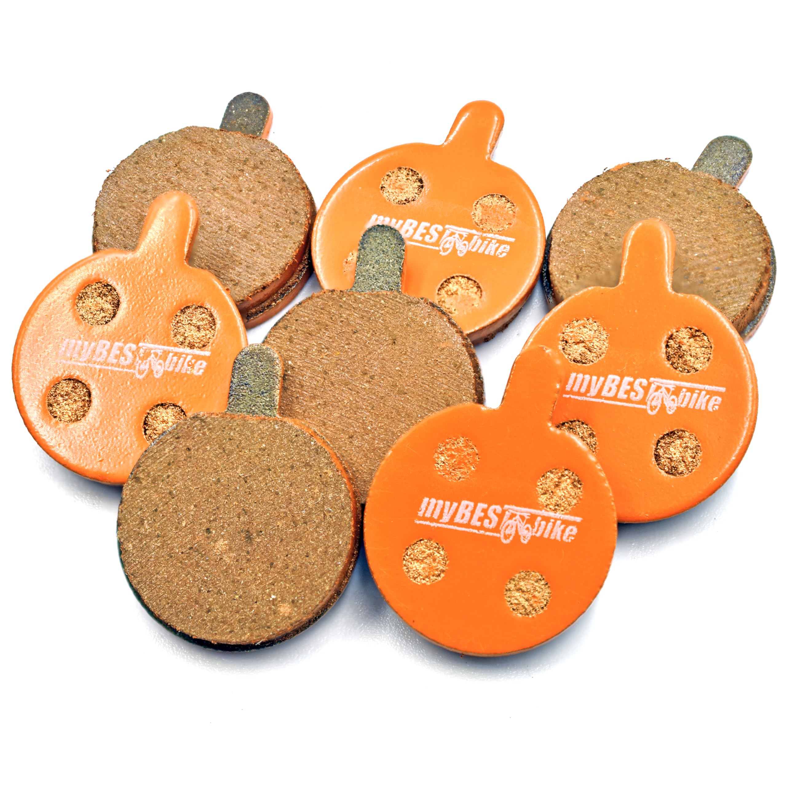 myBESTbike - Bicycle Brake Pads 4 Pairs Disc Brake Pads For Bike Or E-Scooter, 28x22mm Size, Compatible With HAYES MX2, MX3, SOLE, JAK-5, B777 And Similar Models