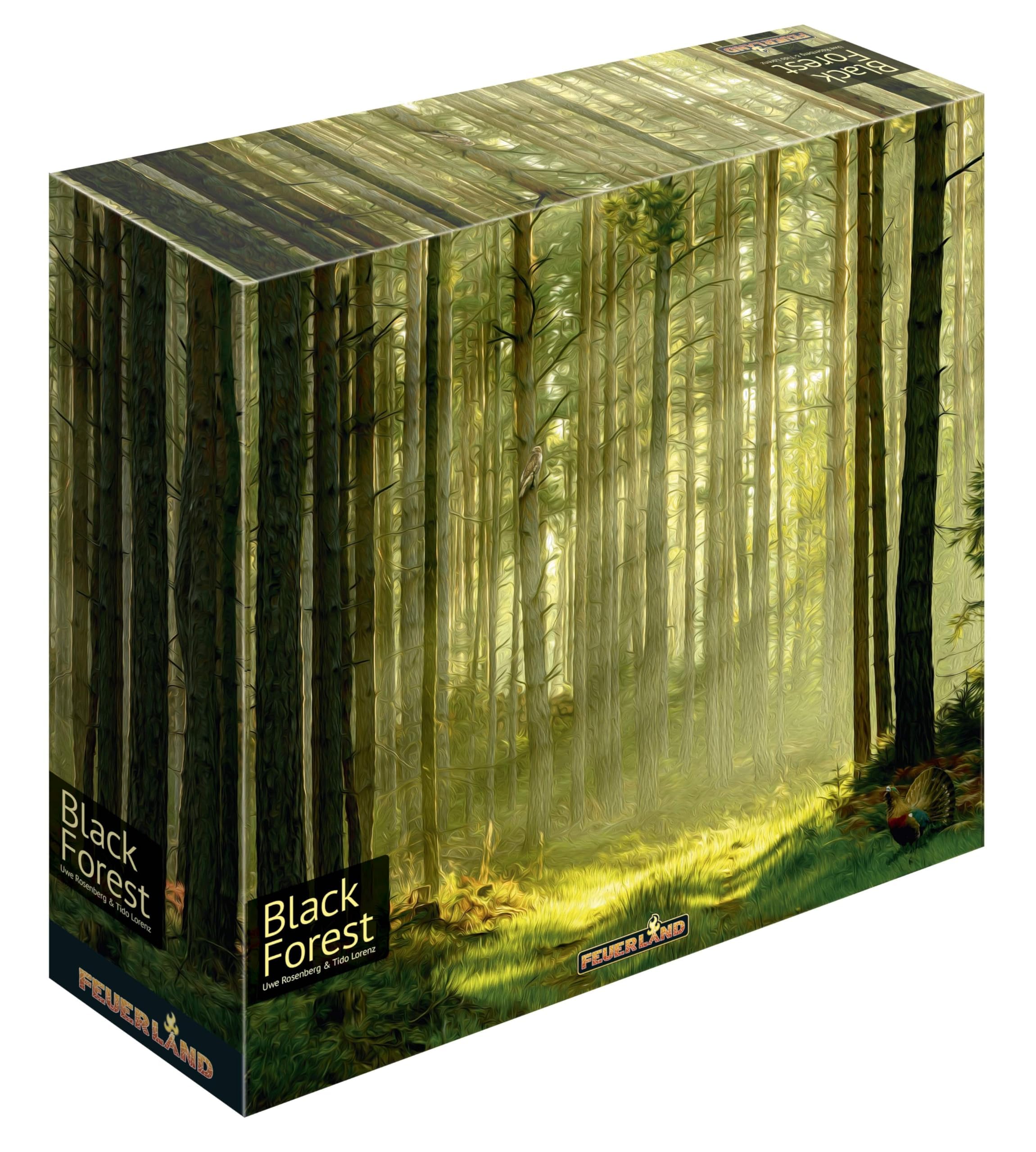 Black Forest – Strategiespiel von Feuerland für 1–4 Spieler ab 14 Jahren – Taktik, Intrigen und Machtkämpfe im Schwarzwald